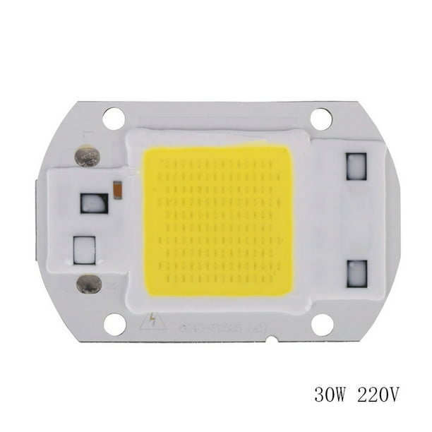 20-80W Smart IC Driver Warm White Strip COB LED Chip Board Light AC 110V Outdoor